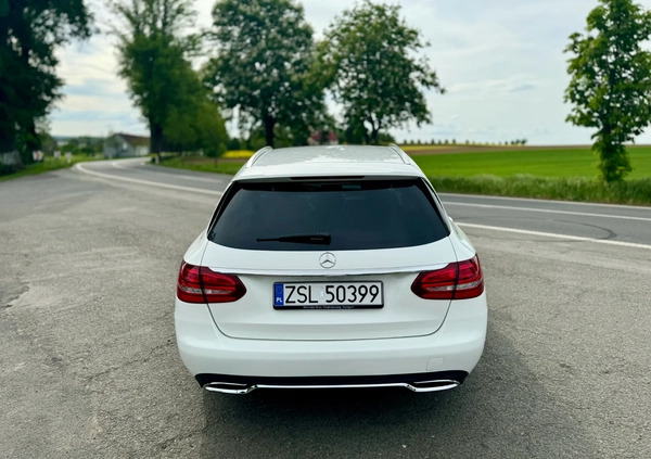 Mercedes-Benz Klasa C cena 56900 przebieg: 198000, rok produkcji 2014 z Racibórz małe 121